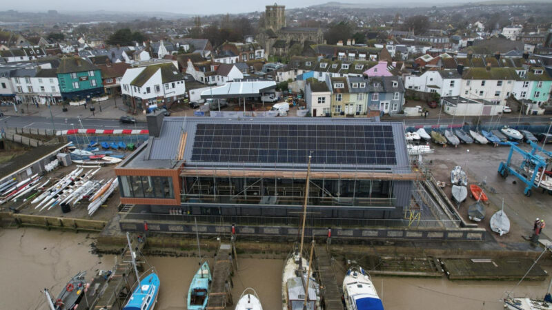 Solar Panel Installation at SYC